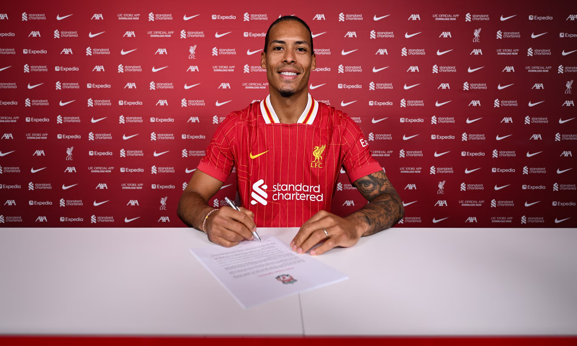 Van Dijk Snubs Chelsea Interest, Pens New Liverpool Deal