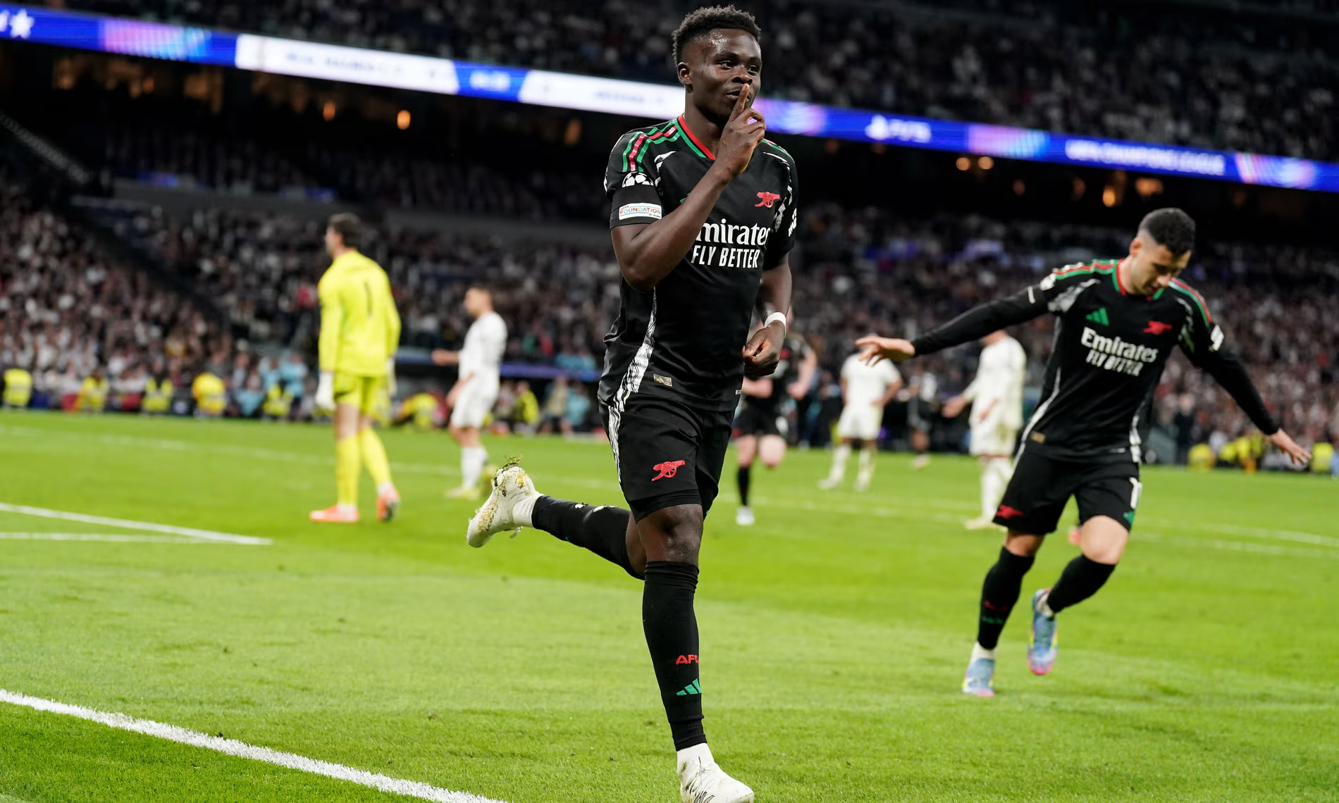 Arsenal Stuns Real Madrid in a Historic Champions League Victory